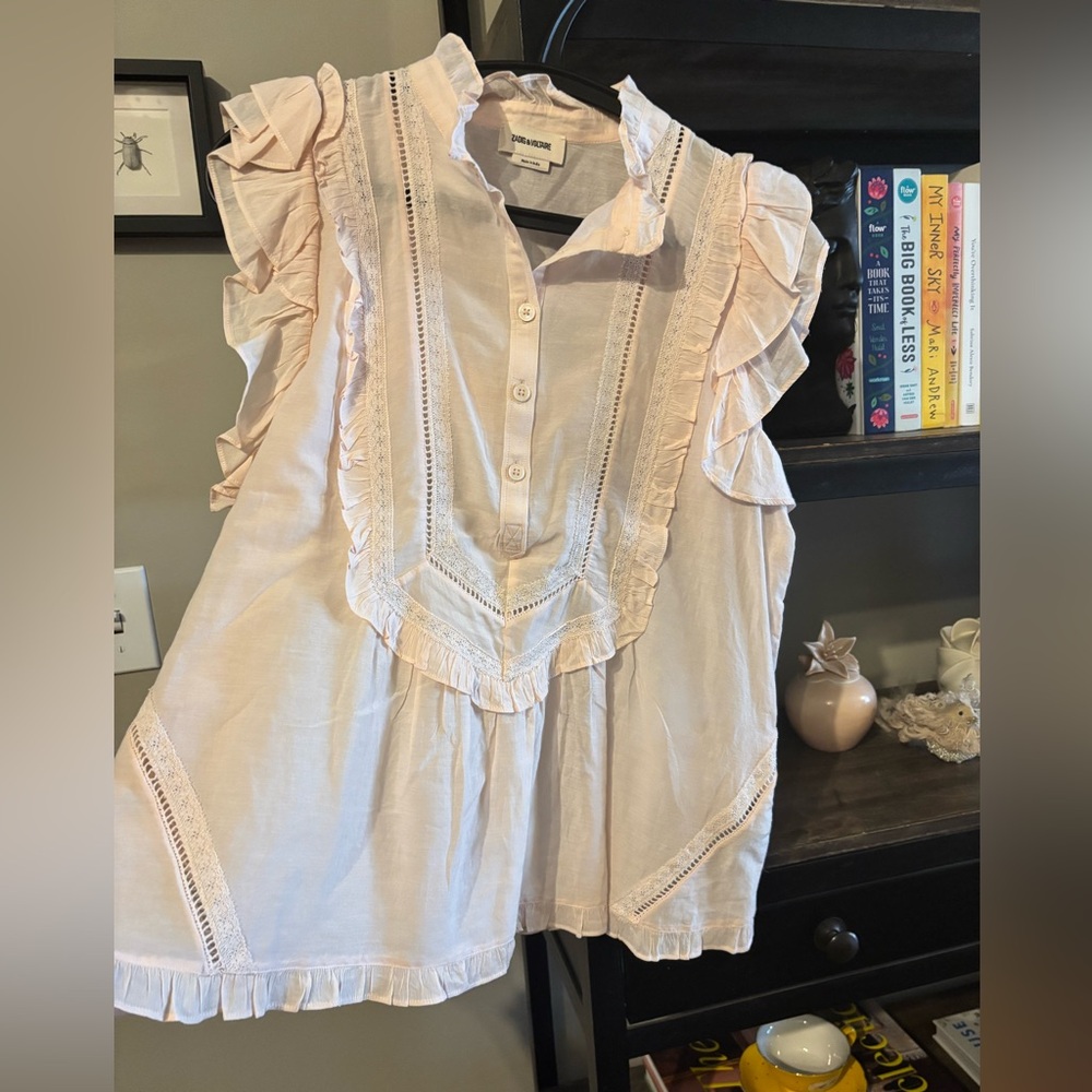 NWOT Zadig & Voltaire Tama Tomboy top - Picture 4 of 10